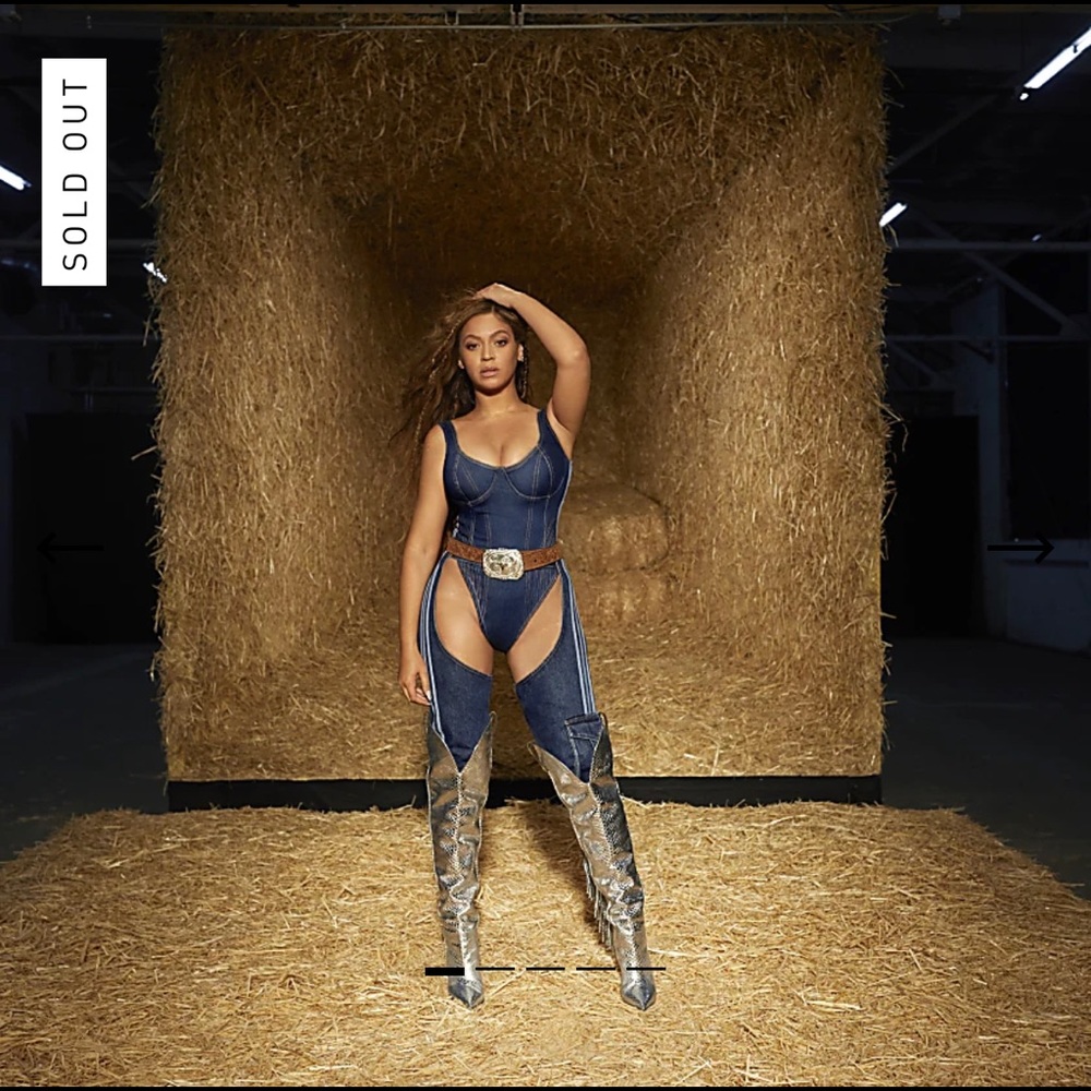 Ivy Park Rodeo Denim Bodysuit
